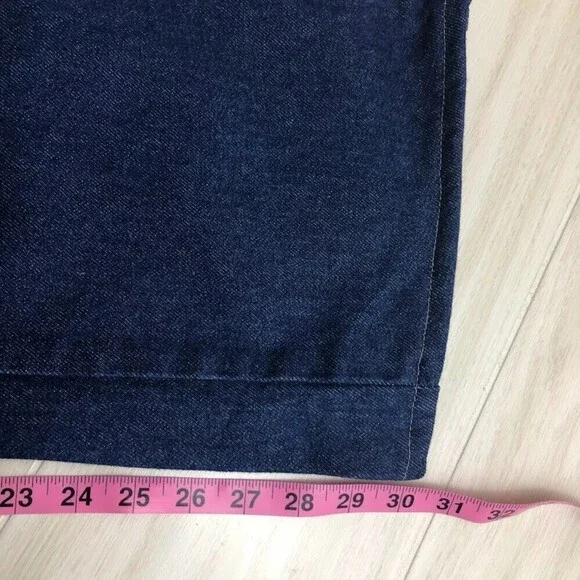 Dickies Men's Denim Blue Jeans Carpenter Utility Occupational Wear W38 Altered - Picture 13 of 13